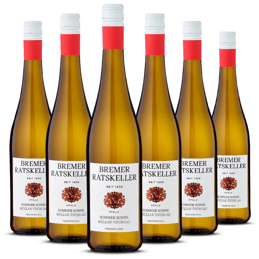 Angebotspaket Sommer Sonne Müller-Thurgau trocken